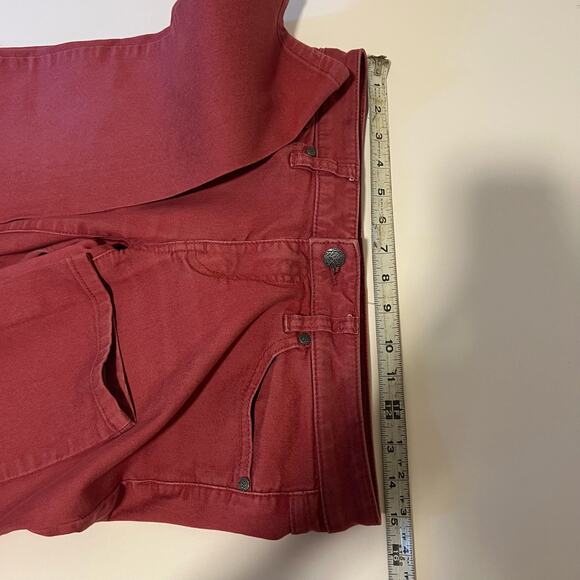 Prana Women's Kara Skinny Jean in Crushed Cranberry Size 6/28 - Picture 4 of 11